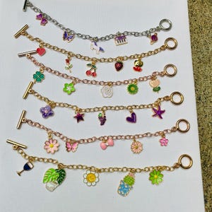 Pick Your Charm Bracelet, Customizable Vintage Charm Bracelet, Personalized Jewelry for Her, Gift Idea , Build Your Own Bracelet