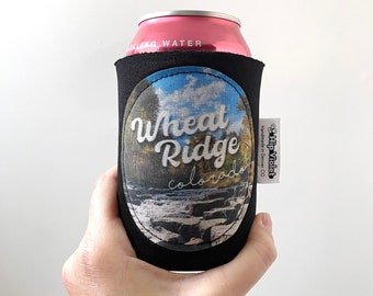 Wheat Ridge Gift - Wheat Ridge Can Cooler - Wheat Ridge Colorado - WheatRidge CO - Colorado Gift - Colorado Can Cooler