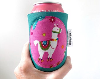 Llama Gift - Llama Can Cooler - Llama Lover Birthday Gift