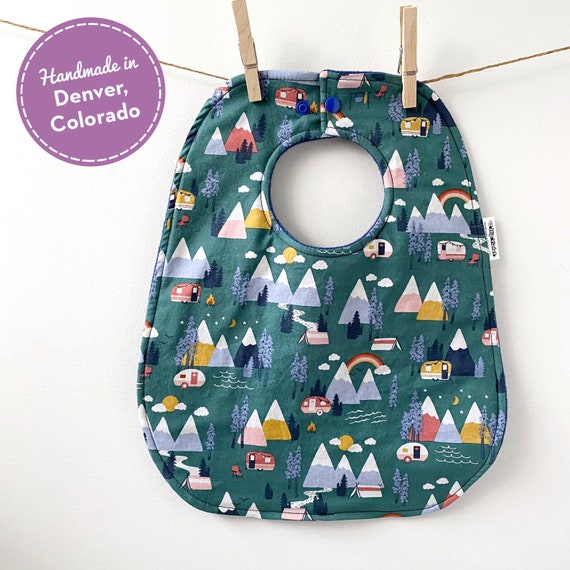 Toddler bibs with snaps deals