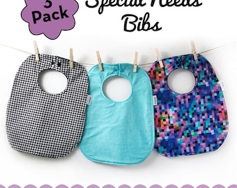 Special Needs Bib - 3-pack