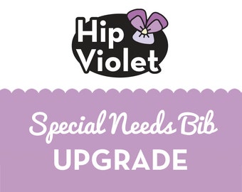 Special Needs Bib Upgrade