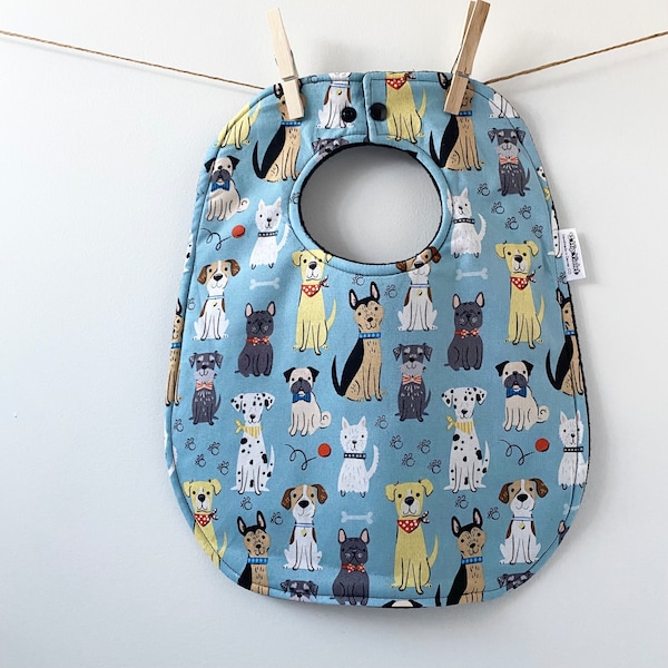 Dog Baby Gift - Puppy Baby Bib - Dog Nursery - Puppy Nursery - Dog Baby Shower Gift - Puppy Baby Shower Gift - Dog Lovers Gift