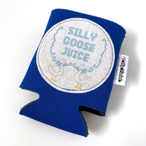 Silly Goose Juice Can Cooler Silly Goose Gift Funny Birthday Gift Gifts Under 10 Funny Can Cooler Silly Gift image 2