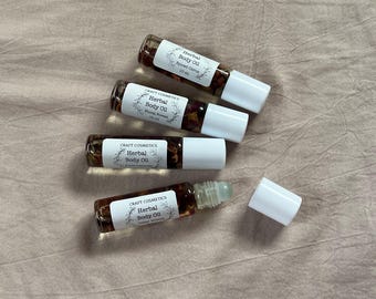 Rose Perfume Oil  - Natural Rollerball Essential Oil Blend