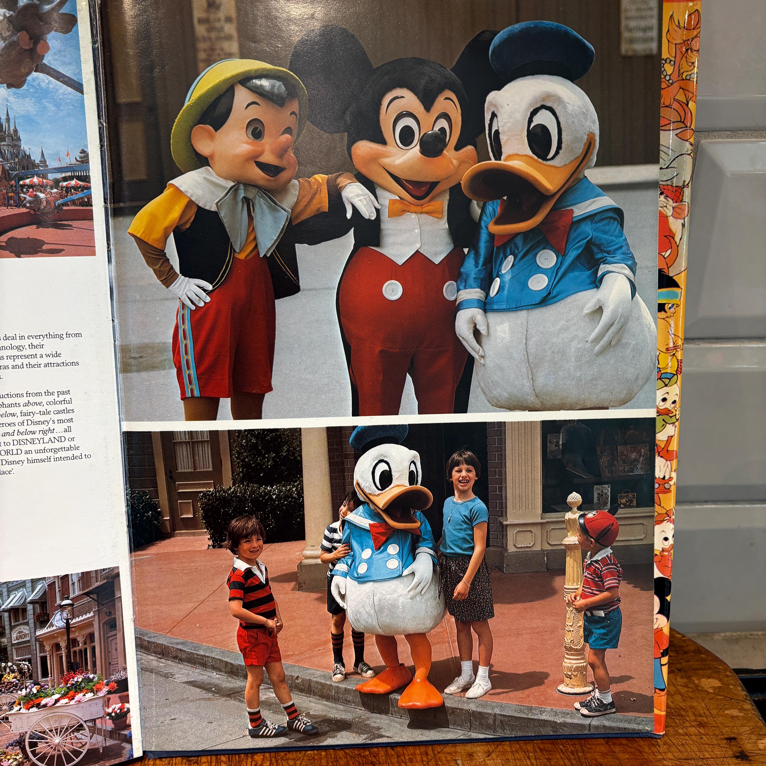 Vintage Disneyland & Disney World Souvenir Book, 1970s Pictorial