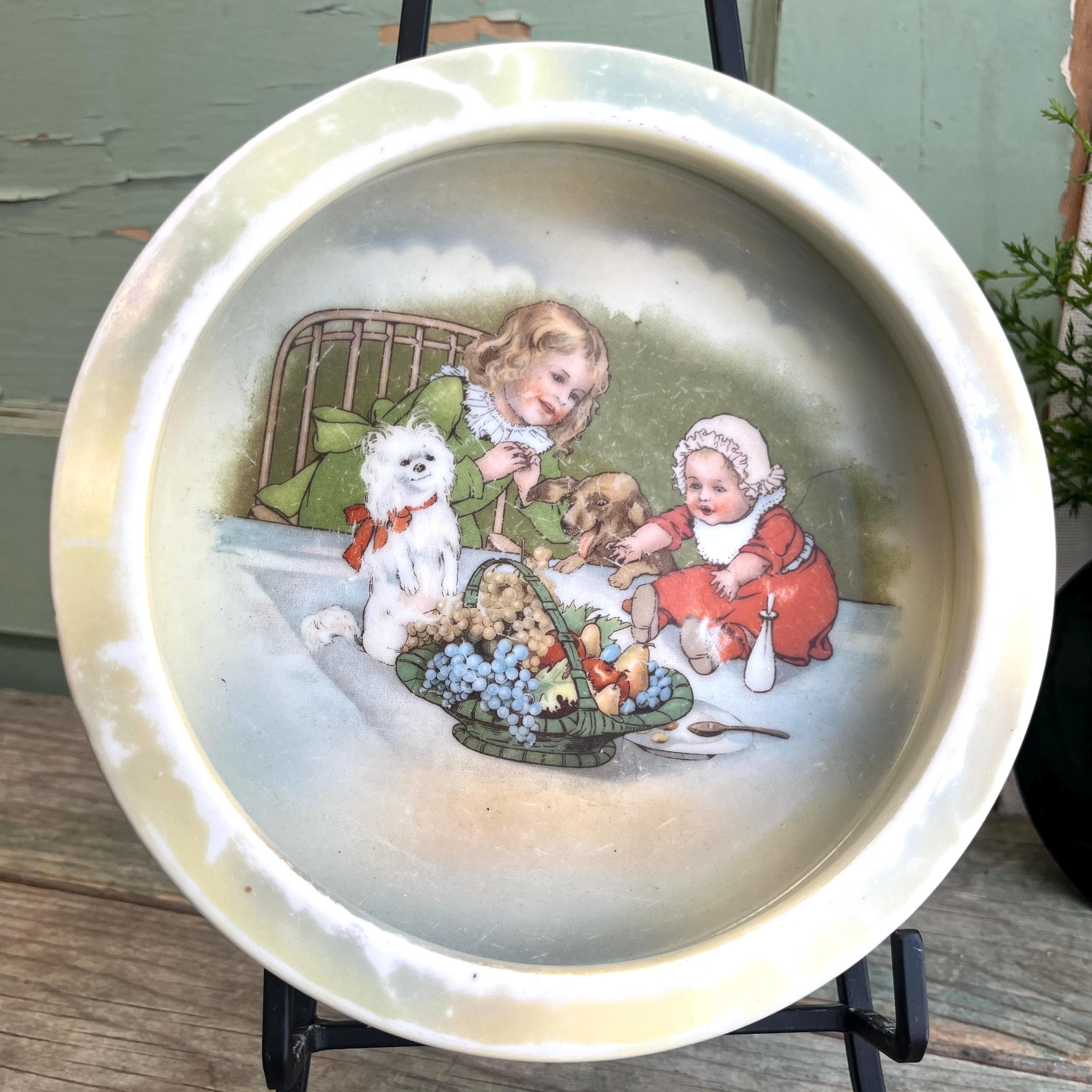 Antique baby dish - Etsy 日本