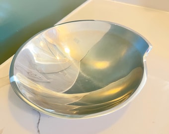Nambe' Large Twist Bowl #736 Designed by Fred Bould 2003 - Etsy Canada