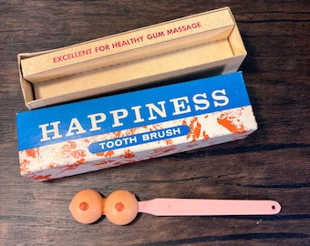Vintage Happiness Gum Massager, Novelty Gag Gift