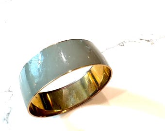 J.Crew gray Enamel Bangle