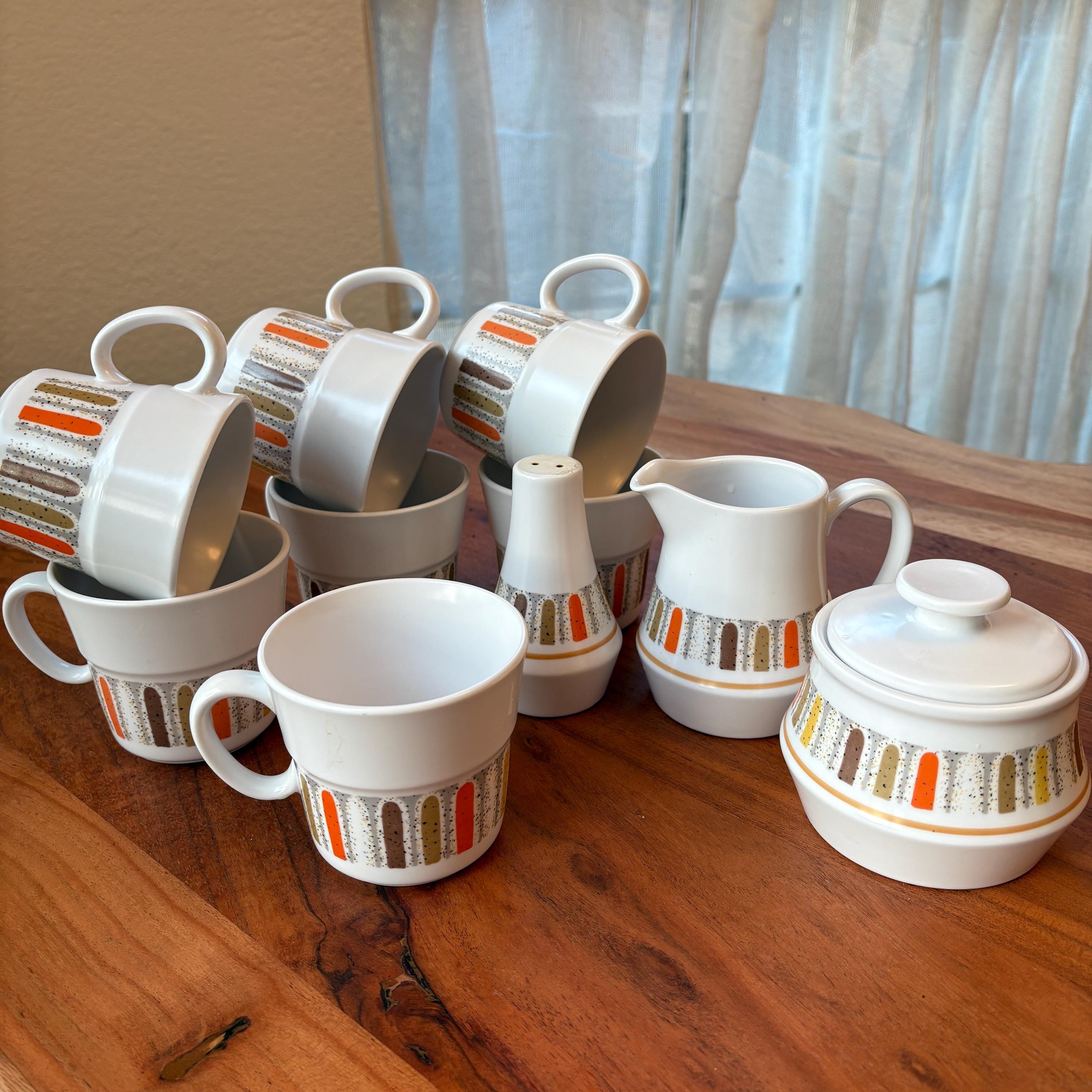 Vintage Noritake Progression Mardi Gras Pattern China, 7