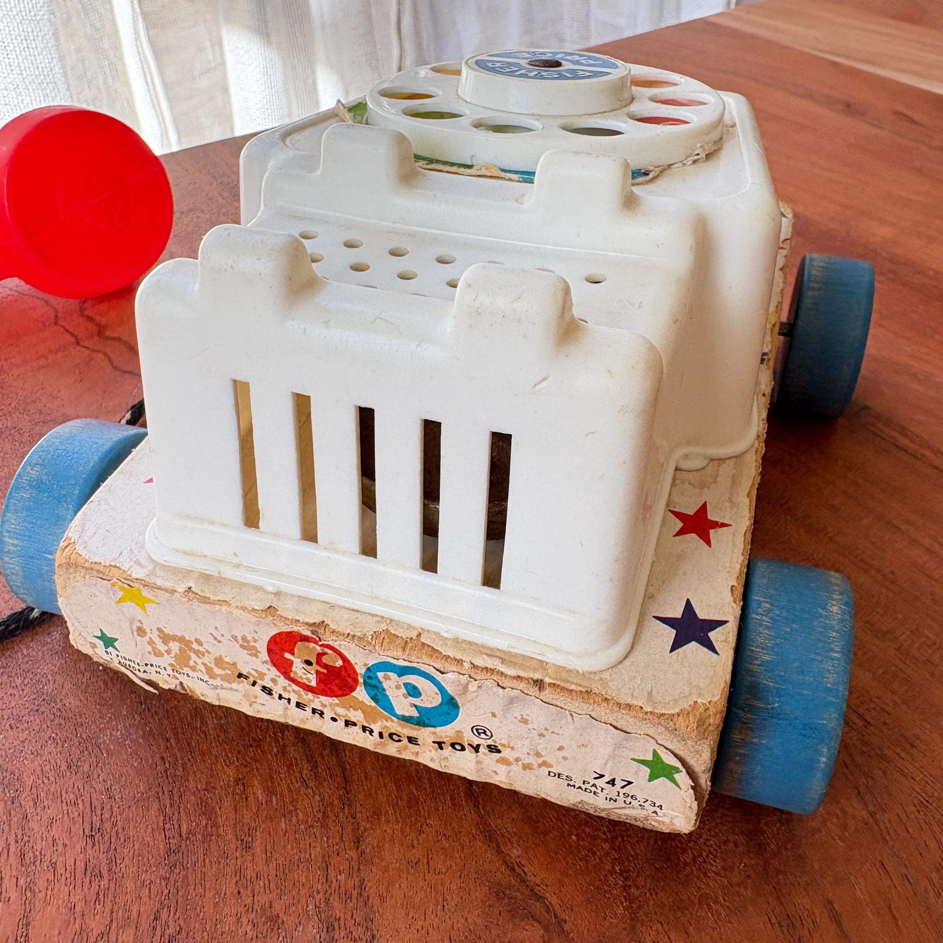 ヴィンテージ フィッシャープライス チャッターフォン 747 - 1960年代