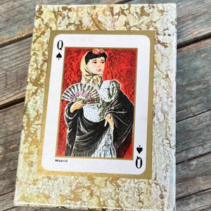 Vintage Fournier Spanish Costume Playing Cards, c.1967
