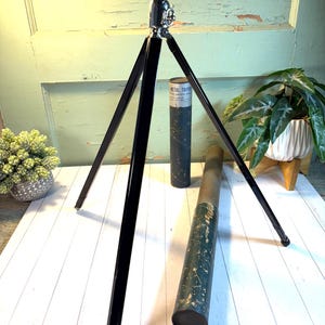 Vintage Agfa Ansco Metal Tripod: Classic Photography Accessory