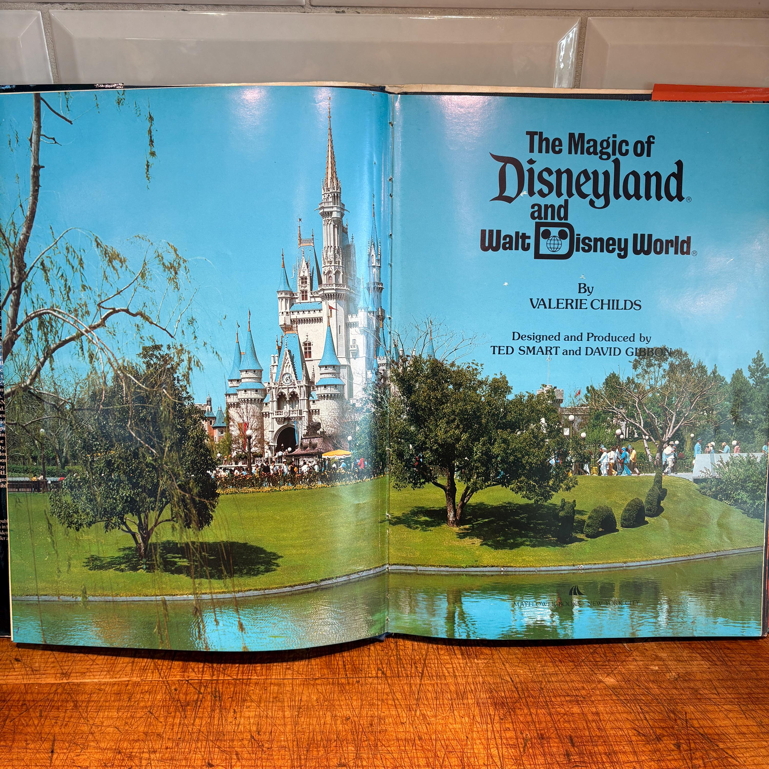 Vintage Disneyland & Disney World Souvenir Book, 1970s Pictorial