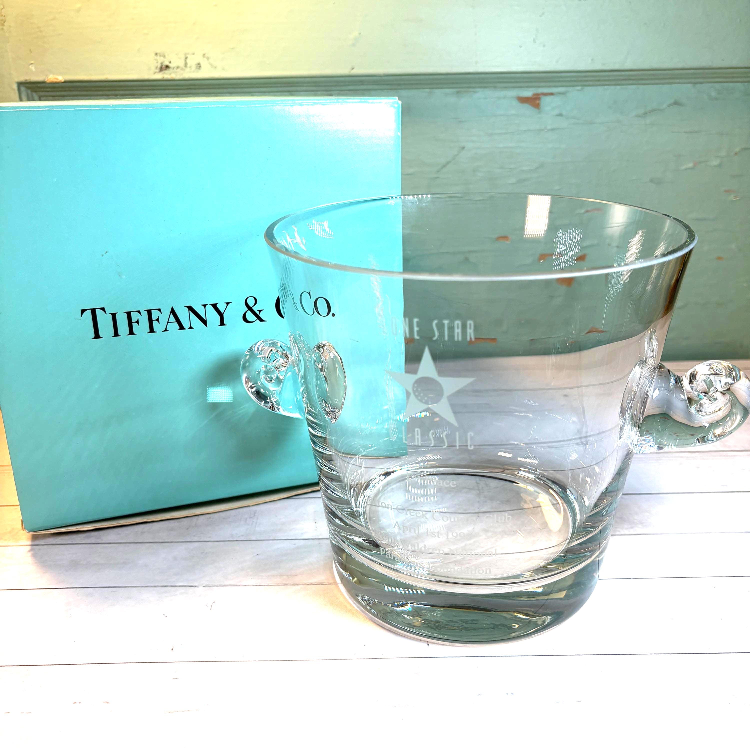 Vintage Tiffany & Co. Crystal Ice Bucket – Lone Star Classic