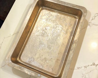 Bandeja de aluminio de doble pared Vintage Air Bake de Wearever, 9" x 13" x 2 1/4"