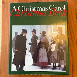 Vintage &quot;A Christmas Carol&quot; Book by Charles Dickens, 1984 IBM Telemovie Edition
