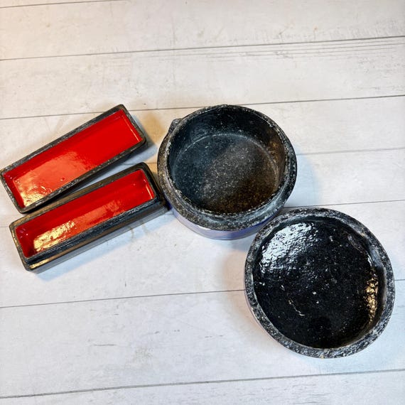 Vintage Boxes, Russian rectangular box, Signed on… - image 7