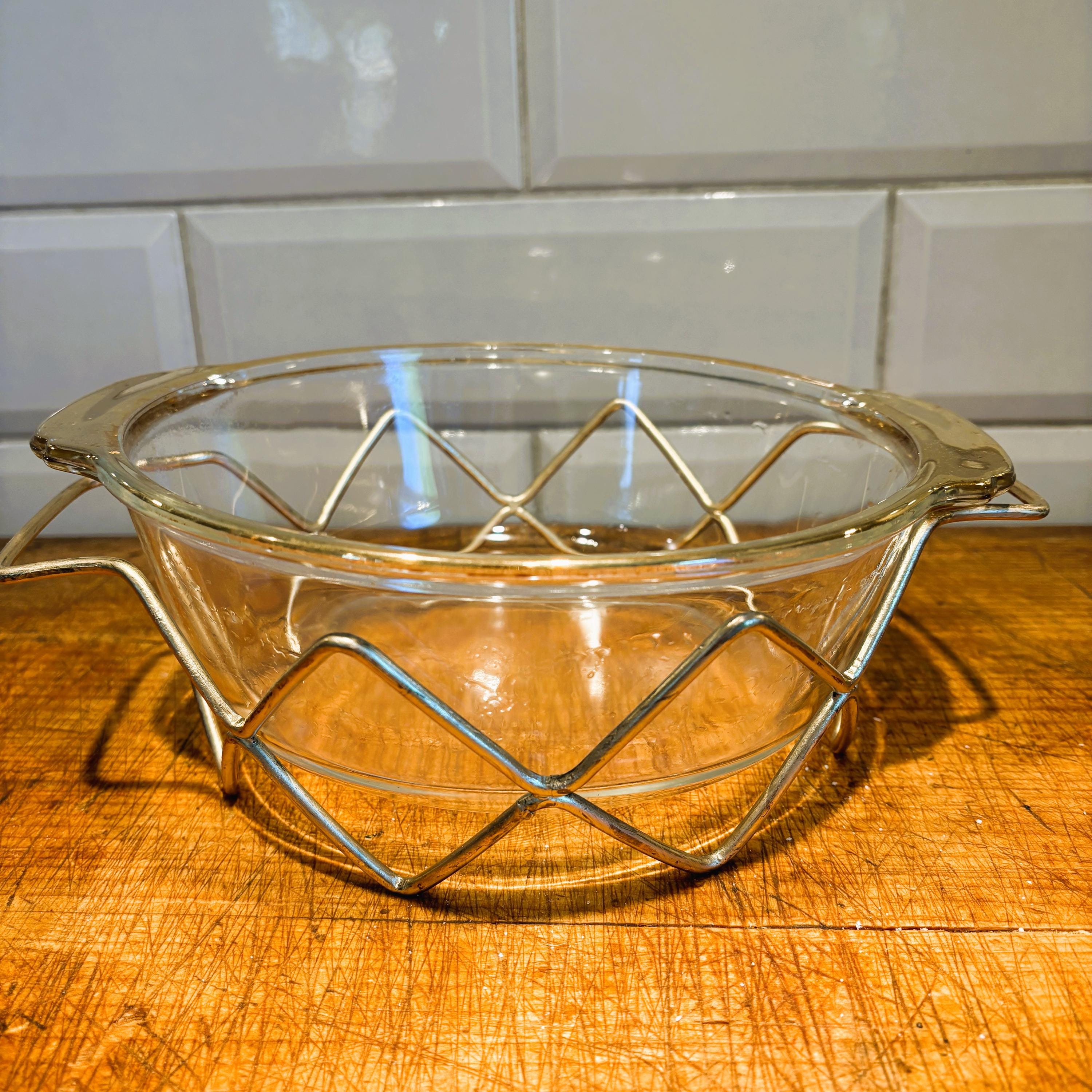 ファイヤーキング キャセロール 2個セット Fire-Kingキングワンハンド