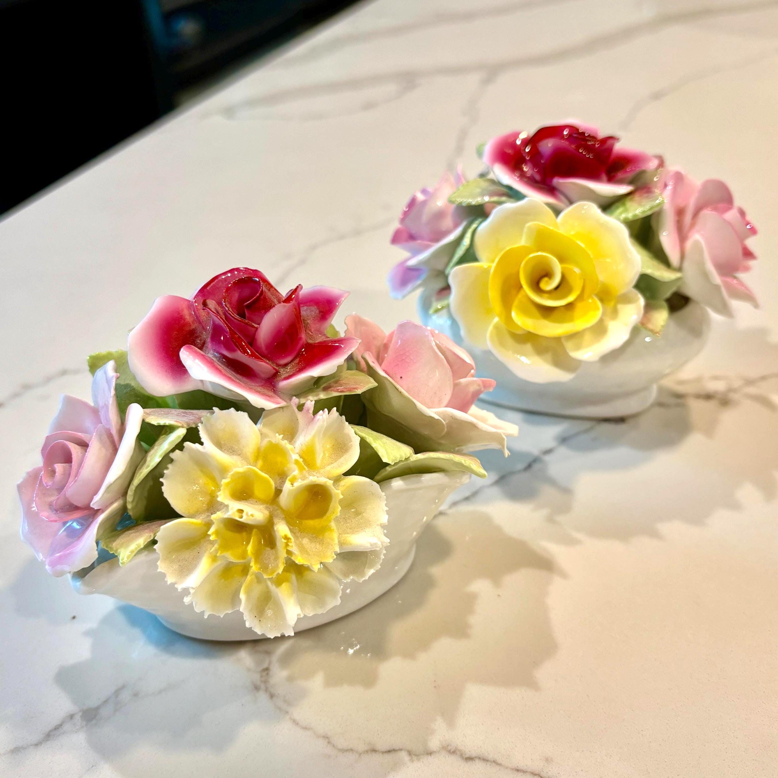 Royale Stratford Flowers - Etsy