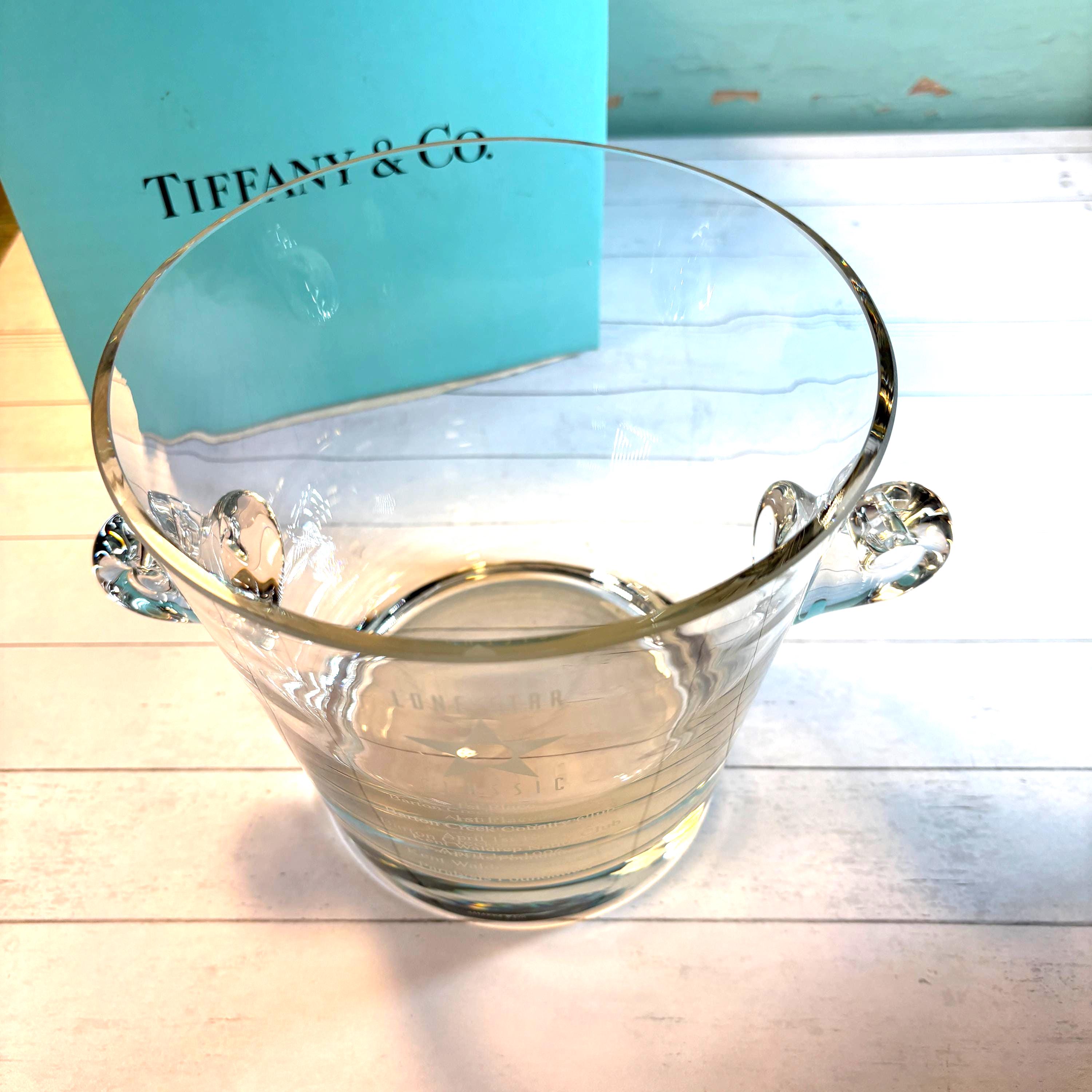 Vintage Tiffany & Co. Crystal Ice Bucket – Lone Star Classic  display picture 1