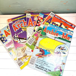 Vintage Archie Comics Collection: 1980s Riverdale Series, Set of 6