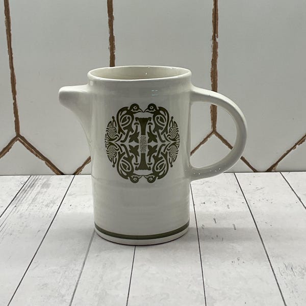 Vintage Arklow Pottery Milk Jug | Irish Celtic Tree of Life Design