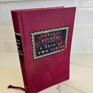 Copertina rigida d&#39;epoca: Racconto di due città di Charles Dickens, Everyman&#39;s Library (edizione del 1993)