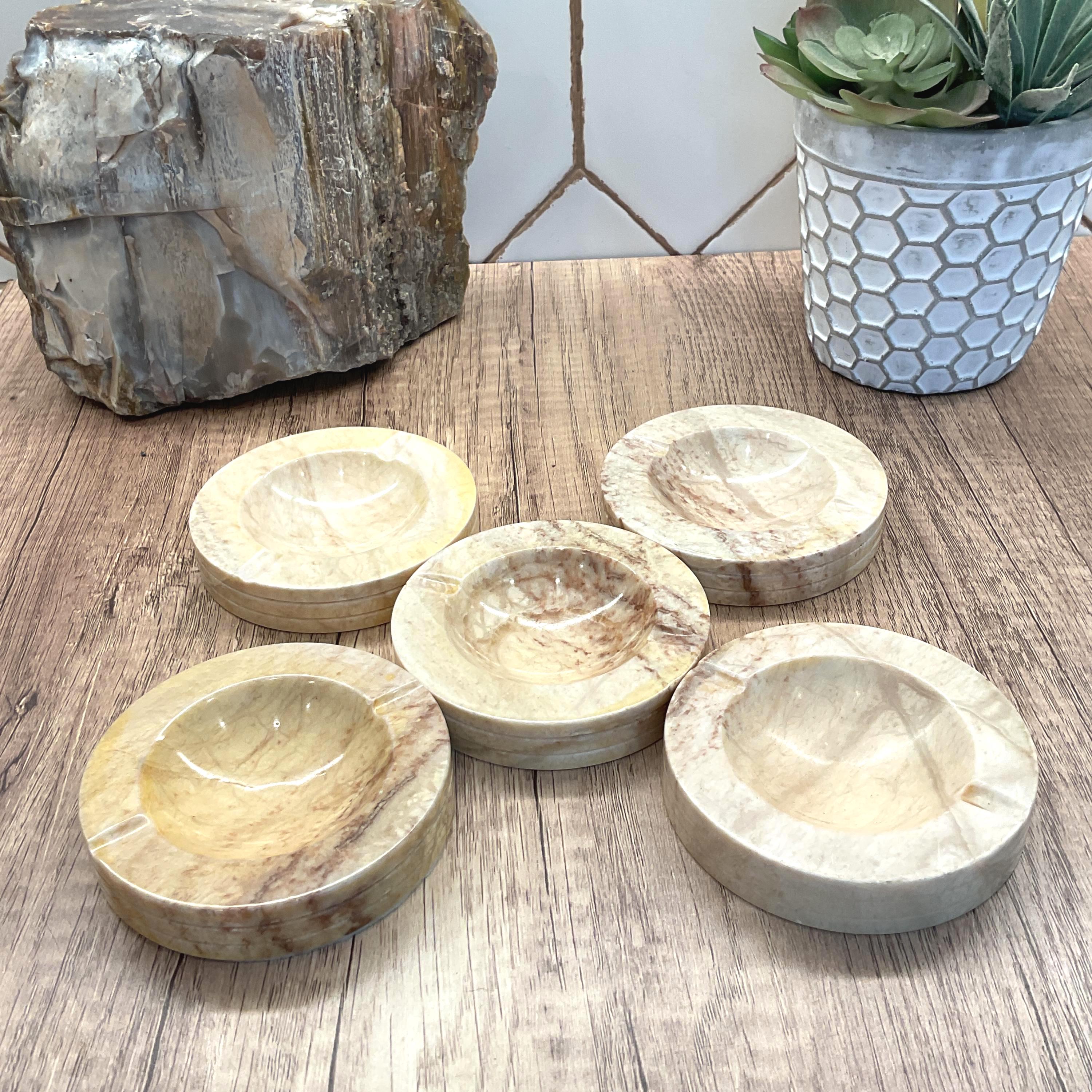 Vintage Marble Ashtray - Etsy