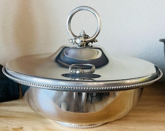 MCM 1950's B.W. Buenilum USA Covered Casserole Serving Dish