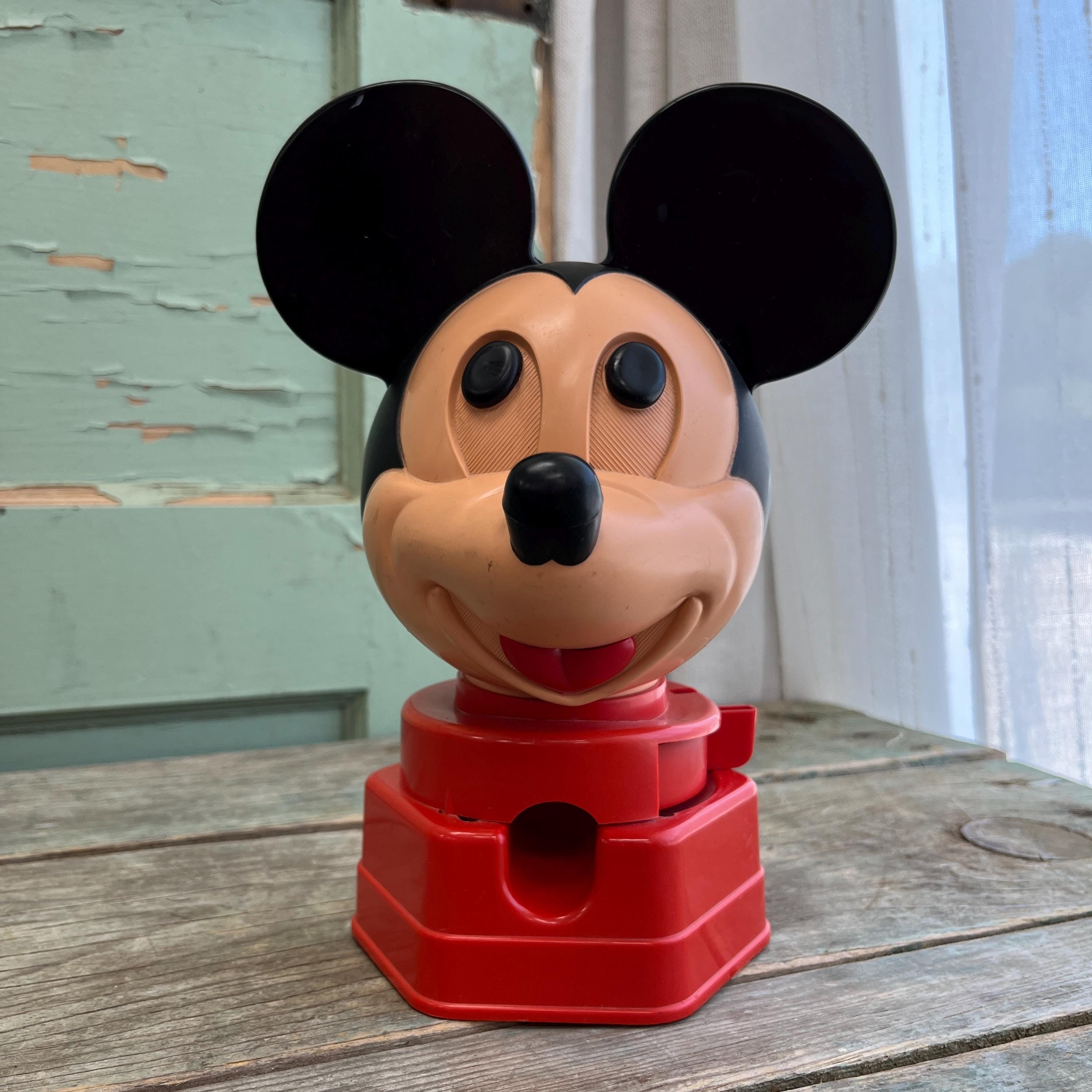 Vintage Mickey Bank - Etsy