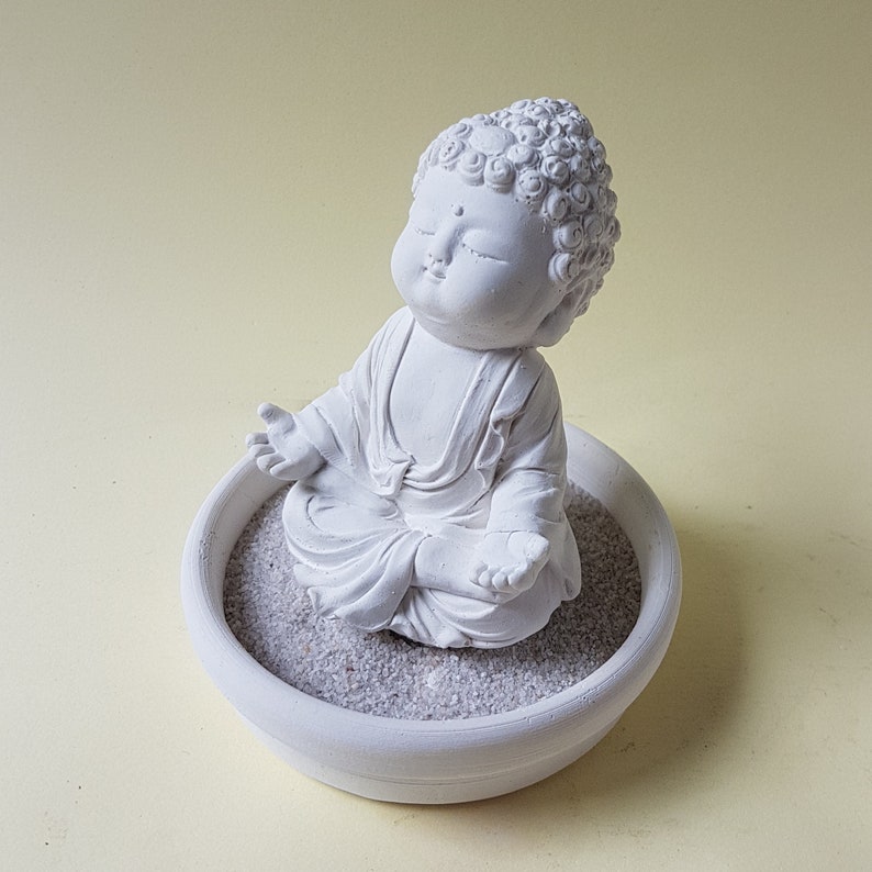 Mindful Buddha B1802 Buddha Statue Decor Buddha Statue Small Etsy
