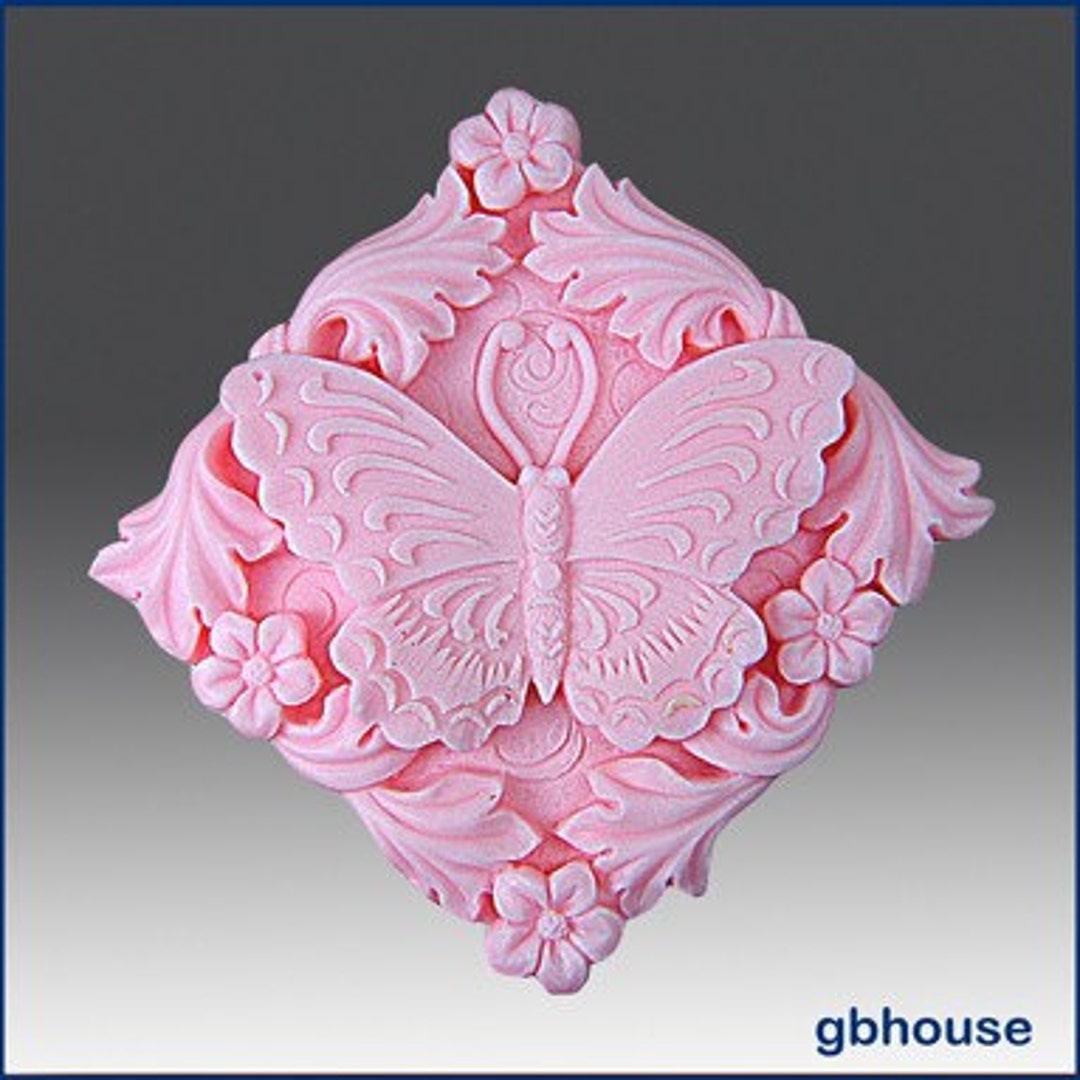 Butterfly Silicone Soap Moldfree Shipping Etsy