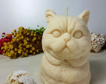 Meow Meow - 3D Handmade Scented Beeswax Candle