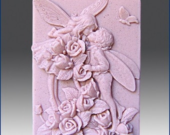Silicone Soap Mold - Fairy Lovers