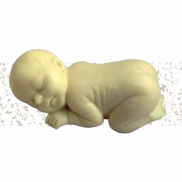 Lifelike Baby Liam - Soap/Guest/polymer/clay/cold porcelain 2D silicone mold- buy from original designer and maker