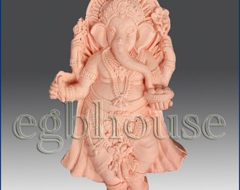 2D silicone Soap/polymer/clay/cold porcelain/candle mold-Ganesha,Lord of Success - "Buy only from the original designer