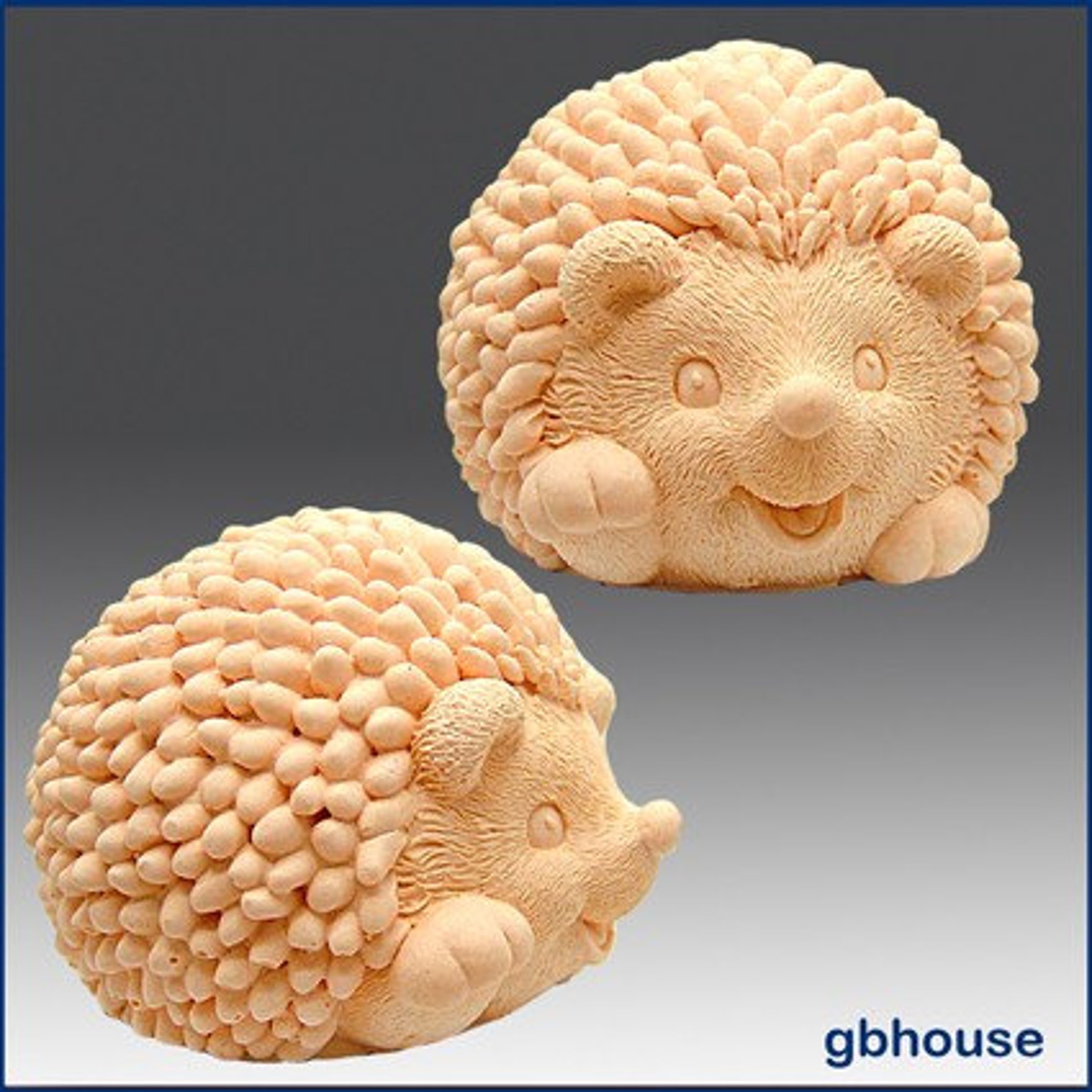 Silicone Soap N Candle Mold 3D Hedgehog Baby Etsy