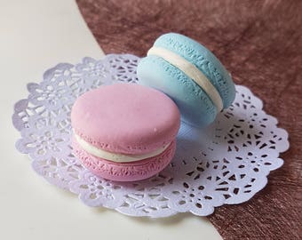 Selling soaps - Macaron floating scented handmade soap