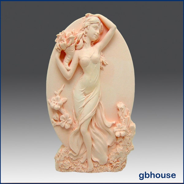 2D Silicone Soap Mold - Exotic Goddess- envío gratis - usted está comprando de diseñador original - decir no a imitadores