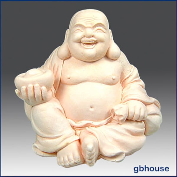 3D Silicone Soap and Candle Mold  -Laughing Buddha