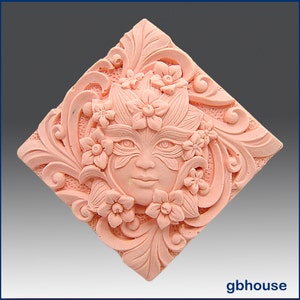 2D Silicone Soap Mold - Muse Tile