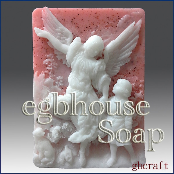 You are buying a soap -2D handmade Scented designer soap - "The Archangel Rafael"