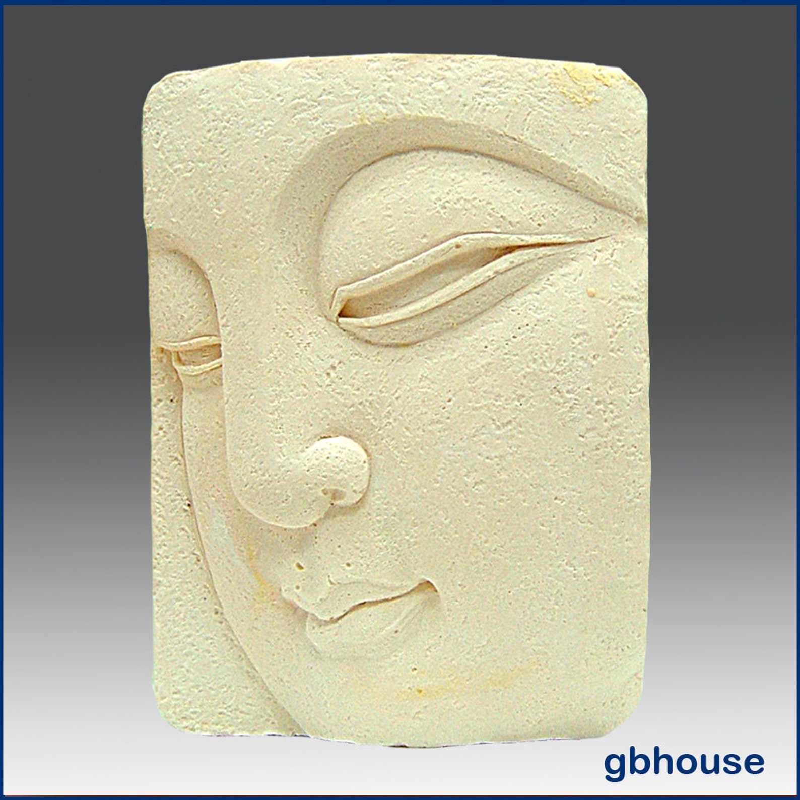 2D Silicone Soap Mold Buddha Closeup buy From Original Etsy