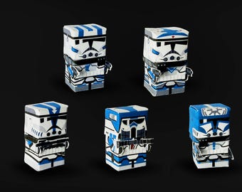 The 501st Legion: 28mm Paper Miniature Army (21 Unique Figures)