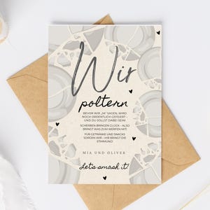 Estamos a todo vapor! Convite para despedida de solteira | Despedida de solteira | Cartão postal | personalizado | digital ou para impressão