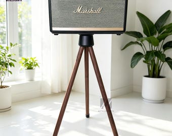 Handmade Pine Wood Speaker Stand: Mid-century Modern Audio - Etsy
