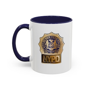 NYPD Detective Accent Coffee Mug (11, 15oz)