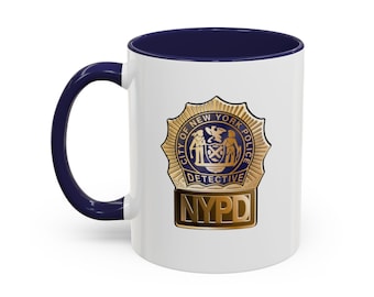 NYPD Detective Accent Coffee Mug (11, 15oz)